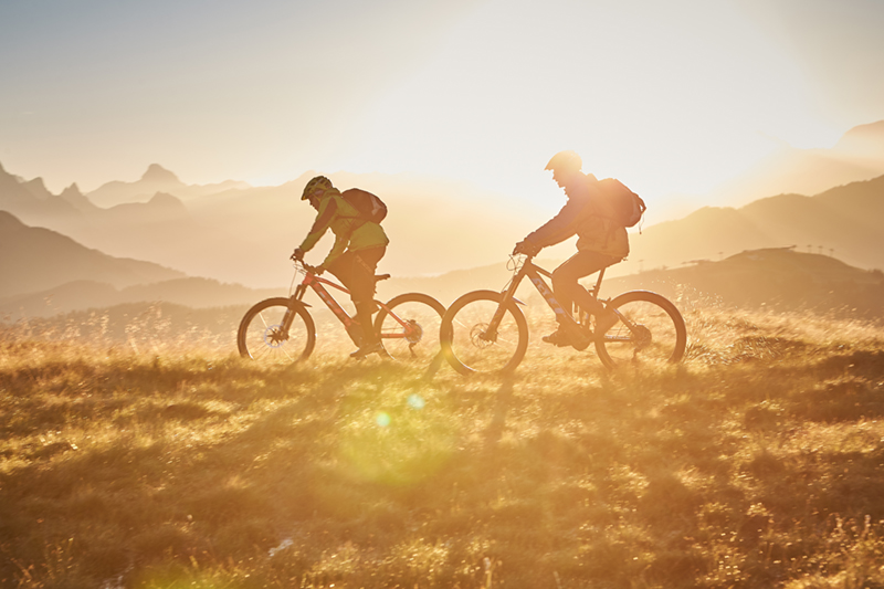 Radfahren Urlaub Saalbach