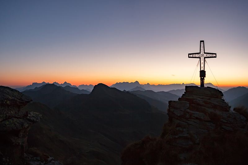 Tristkogel Bergsteigen Hinterglemm